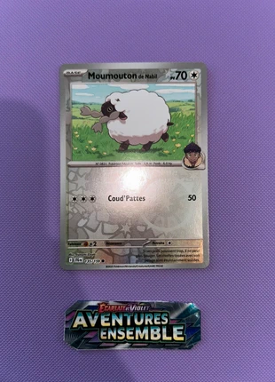 Carte Pokémon Moumouton de Nabil 135/159 Reverse Aventures Ensemble Fr, brand: Pokémon, condition: Very good, €1.00, €1.75 includes Buyer Protection