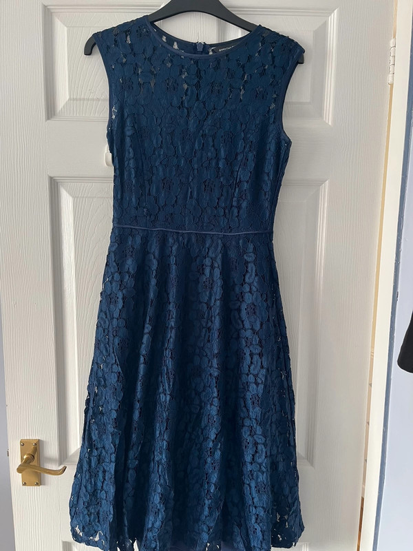 Dorothy perkins 2025 blue lace dress