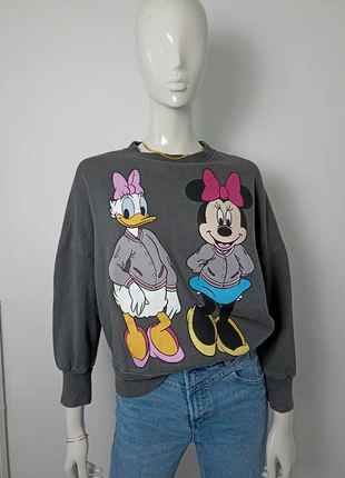Sweat shirt Mini et Daisy - Disney - femme - taille S - gris clair, marque: Disney, état: Très bon état, taille: S / 36 / 8, 5,00 €, 5,95 € Protection acheteurs incluse