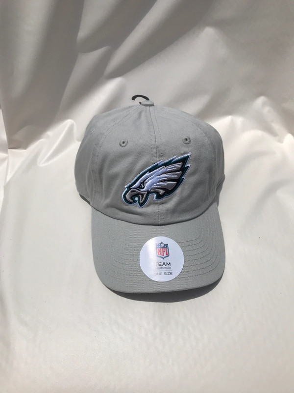 NFL Team Apparel Philadelphia Eagles Hat Tan Strapback 1