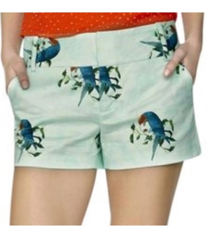 Alice+Olivia Birds in Paradise shorts 1