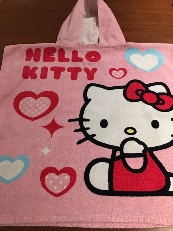Serviette capuche Hello Kitty  3