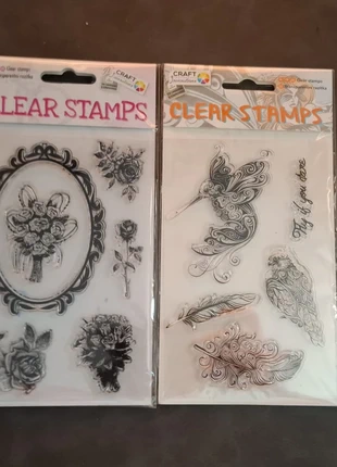 2 Clear stamps Tampons décoratifs, marque: Clear stamp, état: Très bon état, taille: Taille unique, 7,00 €, 8,05 € Protection acheteurs incluse