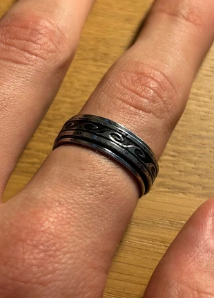 Bague en acier inoxydable, marque: CHROME, état: Neuf avec étiquette, taille: 19 mm, 2,99 €, 3,84 € Protection acheteurs incluse