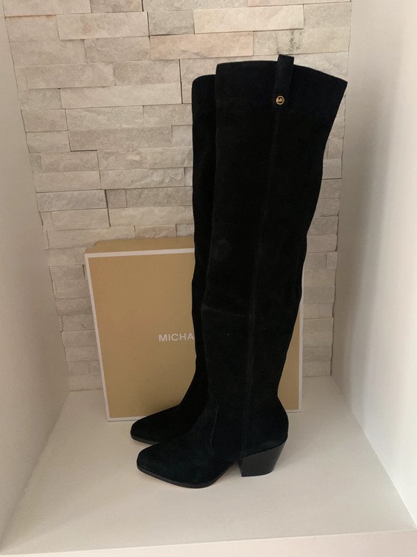 Michael kors over knee boots on sale