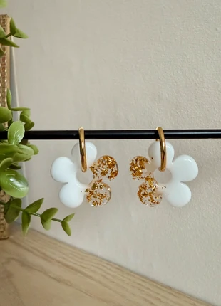 Pampilles 3,5cm en resine. Sans creole, condition: Very good, €3.50, €4.38 includes Buyer Protection Pro