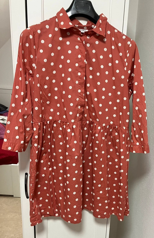 Tunika Kleid mit 3/4 Ärmeln Damen