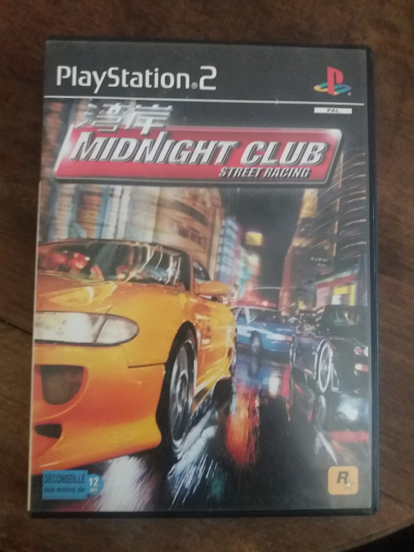 Jeu Midnight Club Street Racing sur Playstation 2 / PS2