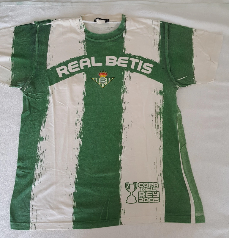 Interacción barro Lógico Camiseta conmemorativa Copa del Rey Betis - Vinted