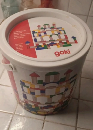 Baril jeux de construction, brand: Goki, condition: Very good, size: 3 years / 98 cm, €9.00, €10.15 includes Buyer Protection