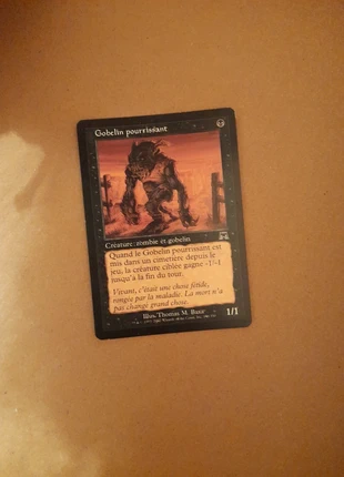 Carte magic mtg
Gobelin pourrissant, brand: Magic: The Gathering, condizioni: Ottime, €1.00, €1.75 include la Protezione acquisti