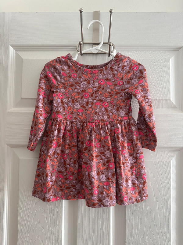 Floral Long Sleeve Dress Size 18m