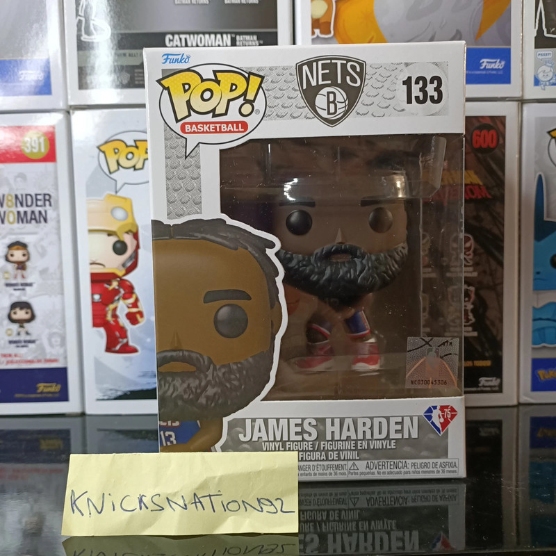 Funko Pop! James Harden NBA Brooklyn Nets #133