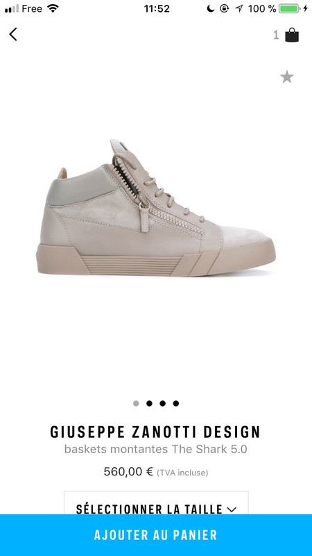 Zanotti Homme Daim Grise Vinted