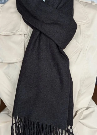 Écharpe douce et chaude laine viscose 72*200cm - noir, marque: Écharpe douce laine, état: Très bon état, 12,00 €, 13,30 € Protection acheteurs incluse