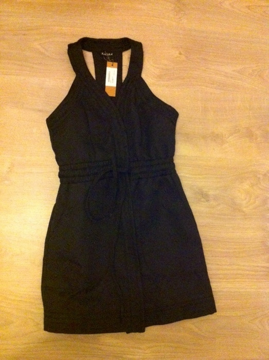 robe noire jacquard 1