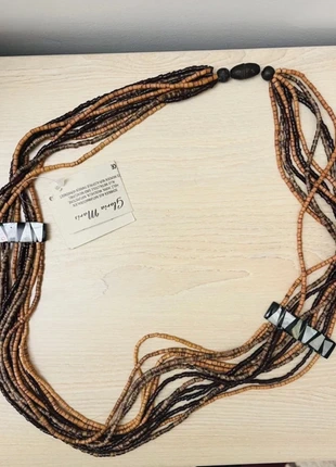 Collier neuf avec éléments naturels , marque: Gloria, état: Neuf avec étiquette, 20,00 €, 21,70 € Protection acheteurs incluse