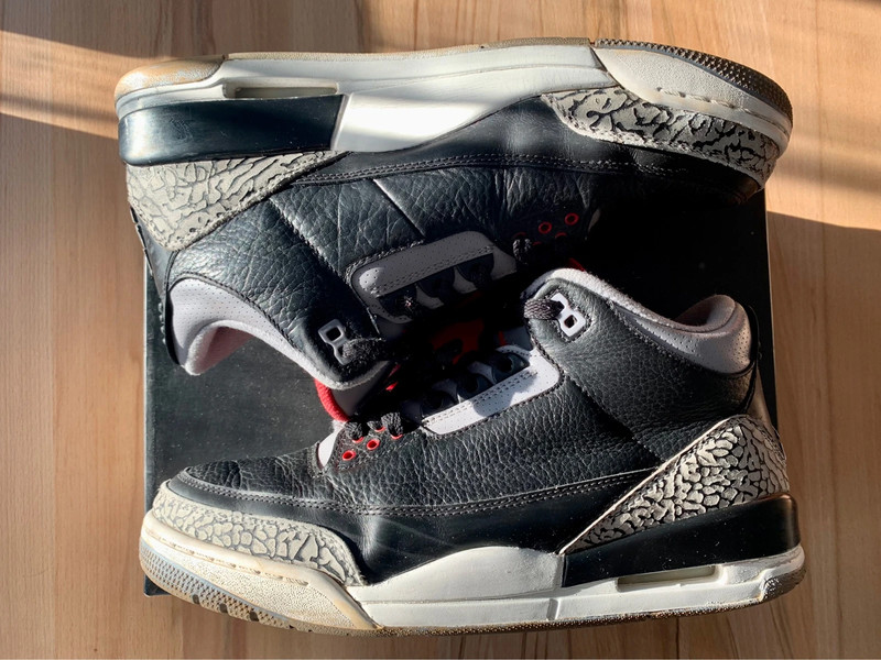 Air Jordan 3 Black Cement Vinted