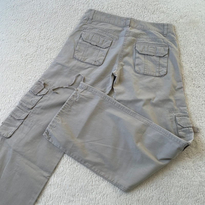 Cargo gris taille basse 3