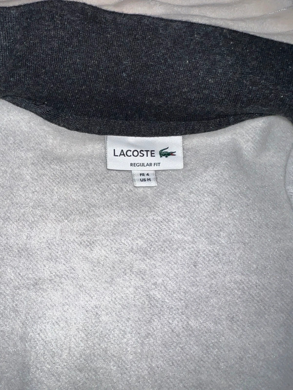 Survêtement Lacoste gris foncé 1