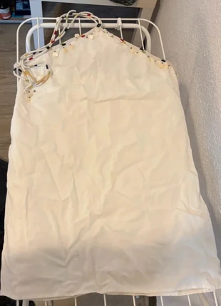 Cotton summer halter neck dress, marque: Zara, état: Très bon état, taille: M / 38 / 10, 5,00 €, 5,95 € Protection acheteurs incluse