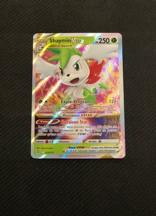Carte Pokemon- Shaymin Vstar 014/172-Stars Étincelante-FR-Proche Neuve, marque: Pokémon, état: Neuf avec étiquette, 4,00 €, 4,90 € Protection acheteurs (Pro) incluse