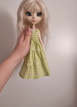 Robe longue vichy verte et blanche - Pullip, marca: Pullip, estado: Muy bueno, tamaño: Talla única, 15,00 €, 16,45 € Protección al comprador Pro incluida