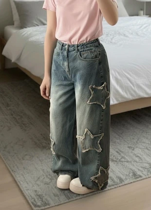 Jean usé motif étoile- Taille S, marque: starvibe, état: Très bon état, taille: S / 36 / 8, 49,50 €, 52,68 € Protection acheteurs incluse