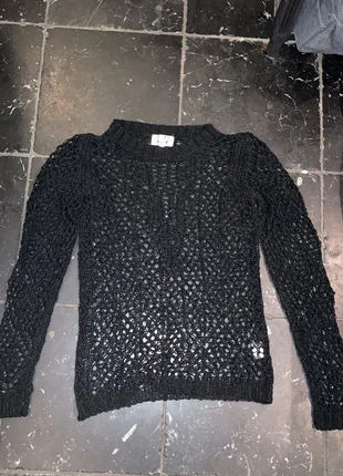 Black fishnet sweater, brand: pulse cafe, condizioni: Ottime, taglia: S / IT 40 / EU 36, €10.00, €11.20 include la Protezione acquisti