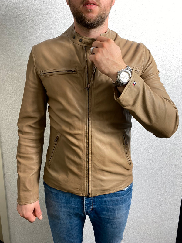 Tommy Hilfiger Leren Jas Vinted