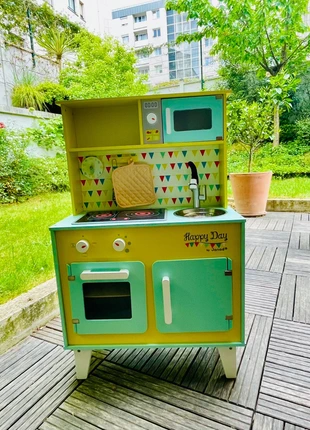 Wood Children kitchen Happy Day by Janod, marca: Janod, estado: Muy bueno, tamaño: 3 años / 98 cm, 49,00 €, 52,15 € Protección al comprador incluida