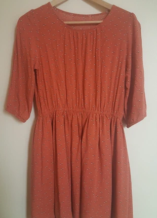 Robe fluide manches 3/4, marque: bianca maria, état: Très bon état, taille: M / 38 / 10, 6,00 €, 7,00 € Protection acheteurs incluse