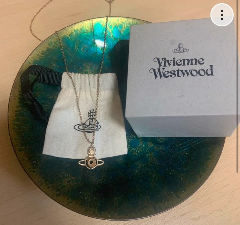 Vivienne Westwood gold orb pendant necklace - Vinted