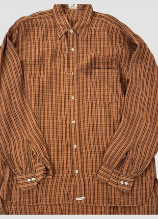 Camicia A Quadri Cp Company By Massimo Osti Marrone Arancione Cotone – Taglia XL ru, marca: C.P. Company, estado: Bom, tamanho: XL, €46.30, €49.32 inclui Proteção do Comprador Pro