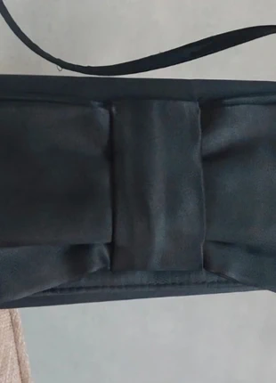 Pochette de soirée noire satiné Nœud sac à main, marca: Inconnu, estado: Muito bom, €13.00, €14.35 inclui Proteção do Comprador