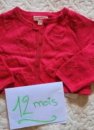 Gilet 12 mois, brand: Du Pareil au Même, condition: Very good, size: 9-12 months / 74 cm, €2.00, €2.80 includes Buyer Protection
