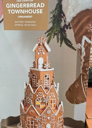 Gingerbread Townhouse lumineux 40cm, marque: Noël, état: Très bon état, 35,00 €, 37,45 € Protection acheteurs incluse