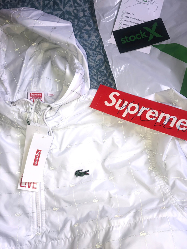 Supreme lacoste online anorak