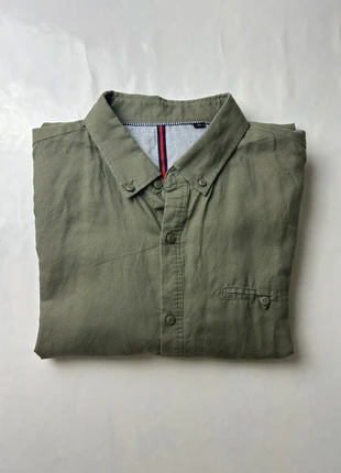 Chemise kaki Taille L coupe normale, zustand: Sehr gut, größe: L, 2,00 €, 2,80 € inklusive Vinted-Käuferschutz