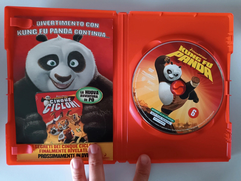Dvd film Dreamworks Kung Fu Panda 3