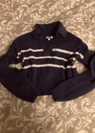 Pull cozy à rayures, marke: Jennyfer, zustand: Sehr gut, größe: XS / 34 / 6, 6,00 €, 7,00 € inklusive Vinted-Käuferschutz