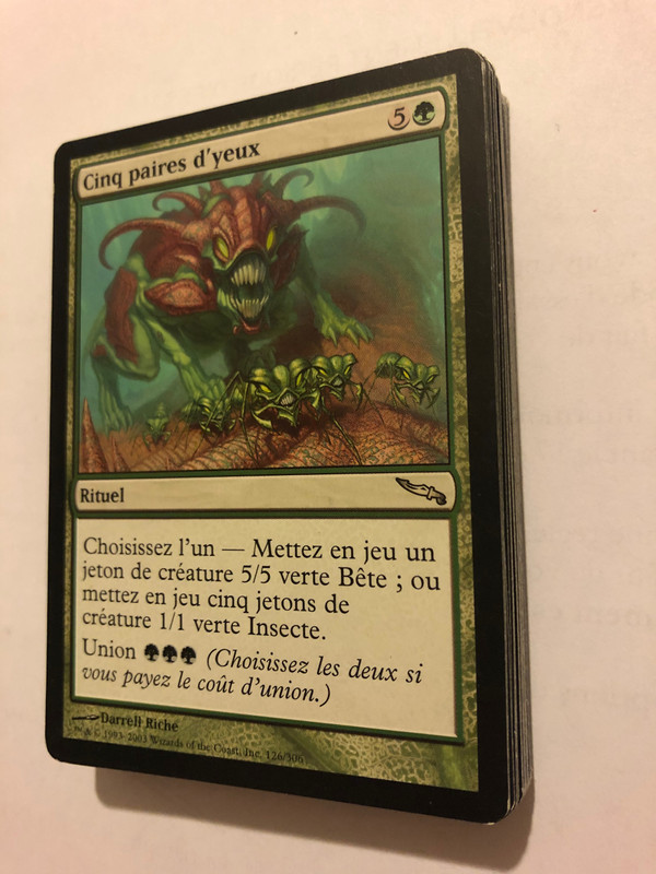 Magic the Gathering : 500 cartes communes 