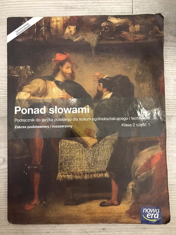 Podręcznik Do Języka Polskiego Ponad Słowami Część 2 Podręcznik „Ponad słowami”, do języka polskiego klasa 2 część 1 | Vinted