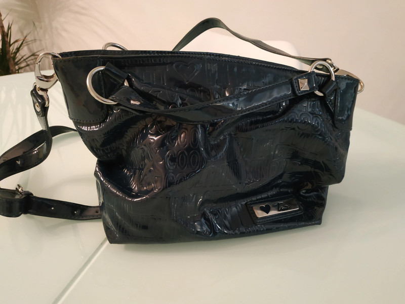 Sac a main tua bleu petrole achete galerie Lafayette marque tua