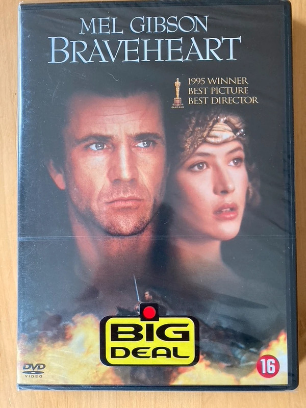 braveheart DVD (nieuw) NL-FR | Vinted