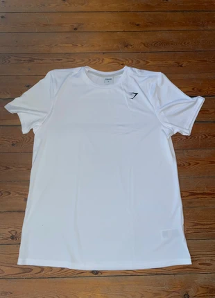 T-shirt blanc slim fit Gymshark taille XL, marque: Gymshark, état: Neuf avec étiquette, taille: XL, 15,00 €, 16,45 € Protection acheteurs incluse