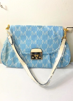 MaxFly - Sac à main imprimé - Bleu clair, brand: MaxFly, condition: New with tags, €17.00, €18.55 includes Buyer Protection Pro