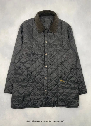 Veste Matelassée Barbour Noire Quilted Jacket Vintage Made in England - Taille L #1779, brand: Barbour, condition: Good, size: L, €39.00, €41.65 includes Buyer Protection Pro