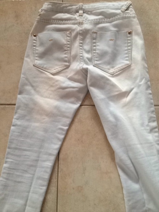 Pantalon jeans slim bleu clair 3
