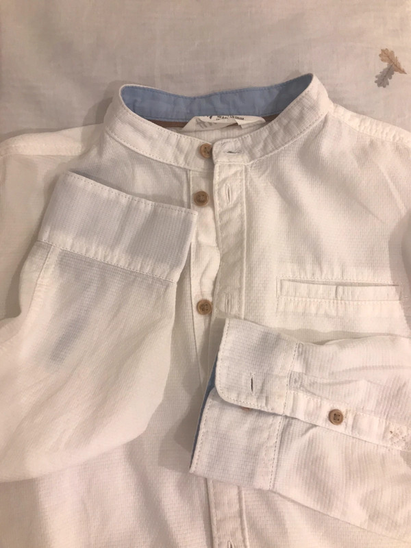 H&m camisa blanca niño sale